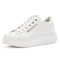 Karl Lagerfeld Kapri NFT Kounter Scarpe Da Ginnastica Bianche In Pelle Da Donna