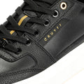 Cruyff Endorsed Tennis Scarpe Da Ginnastica Nere Da Uomo In Pelle