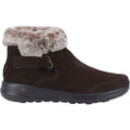 Skechers On-The-Go Joy First Glance Stivali In Pelle Da Donna Color Cioccolato