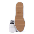Boss Belwar Tennis Tumble Sneakers Bianche Da Uomo In Pelle