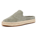 TOMS Santiago Ciabatte Da Uomo In Camoscio Grigio