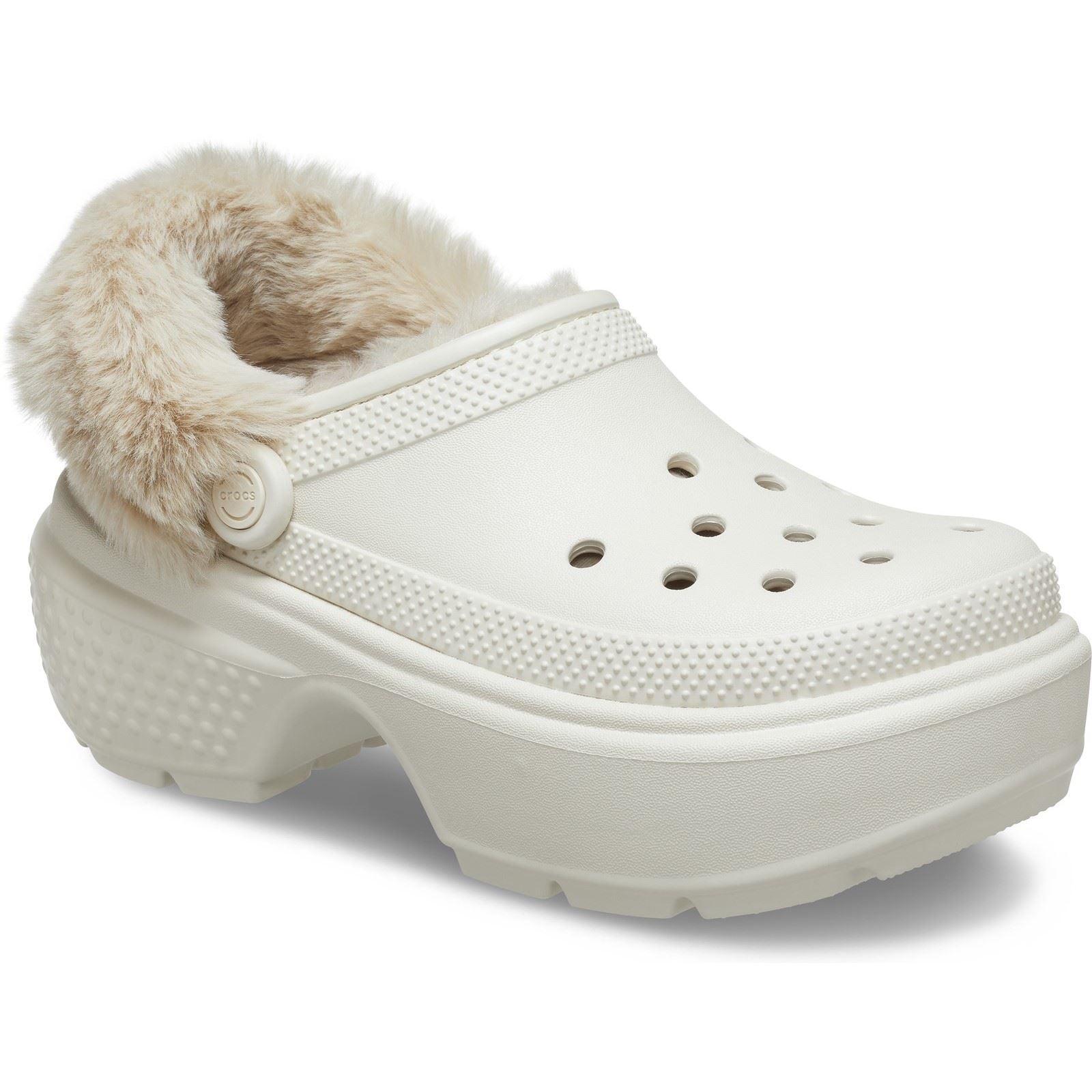 Crocs Stomp Lined Ciabatte Color Stucco Da Donna Eva