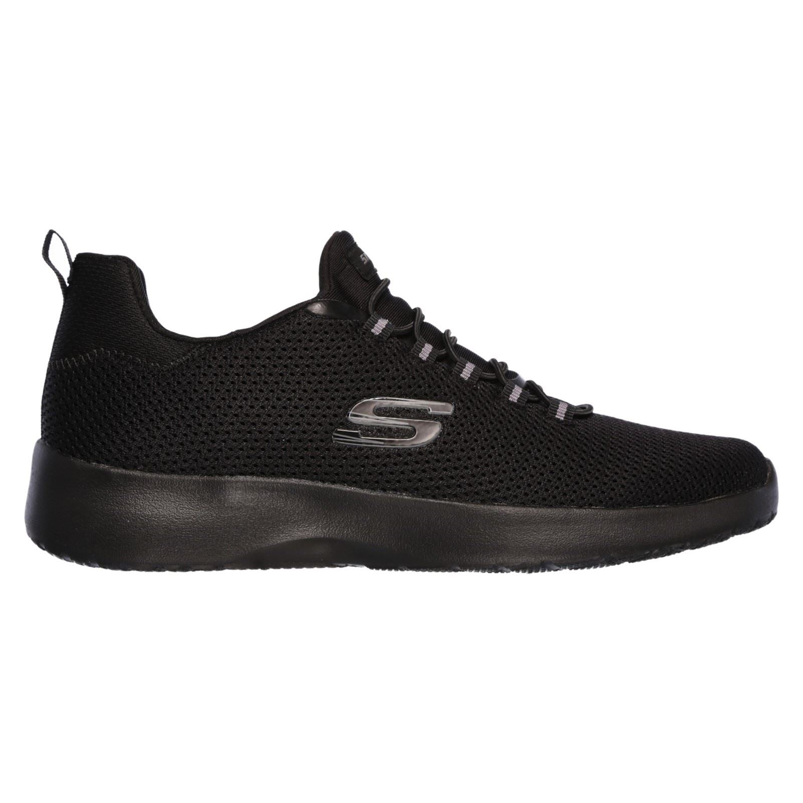 Skechers Dynamight Scarpe Da Ginnastica Nere Da Uomo In Poliestere