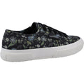 Superga 2750 Floral Print Sneakers Da Donna In Cotone Grigio Scuro/Stampa Floreale