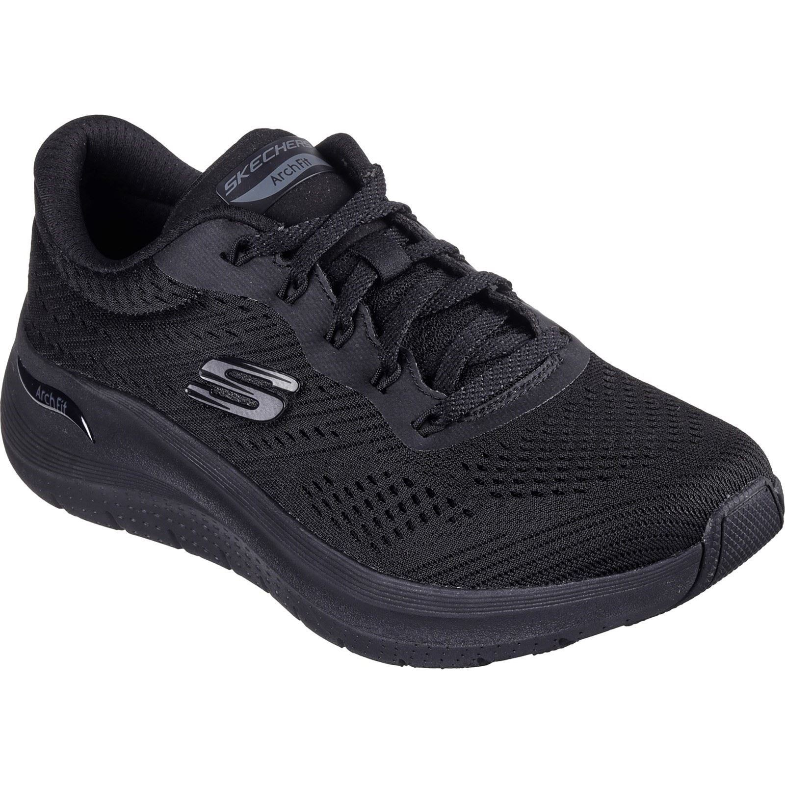Skechers Arch Fit 2.0 Big League Scarpe Da Ginnastica Nere Da Donna