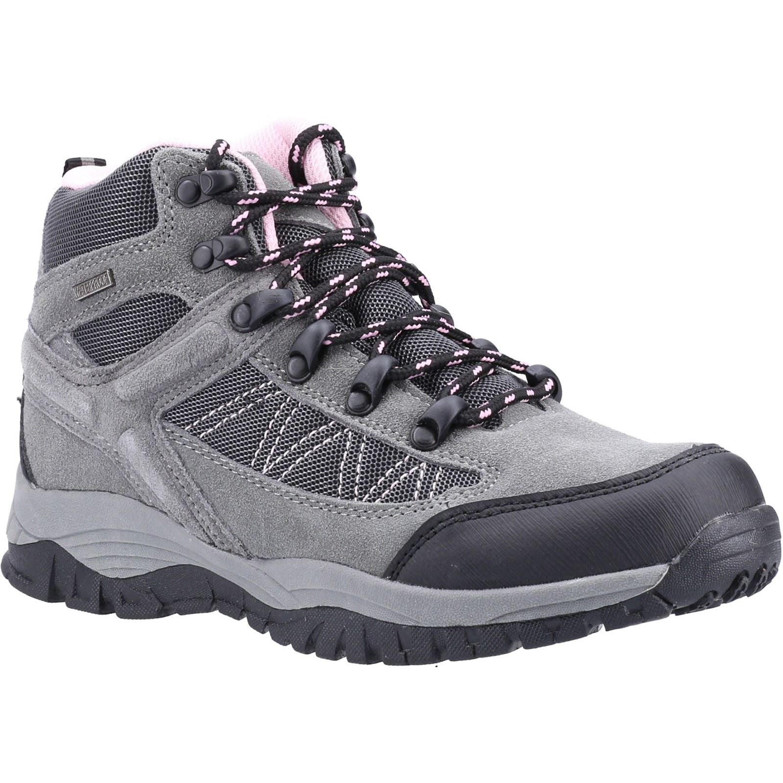 Cotswold Maisemore Stivali Da Trekking Grigi Da Donna In Camoscio