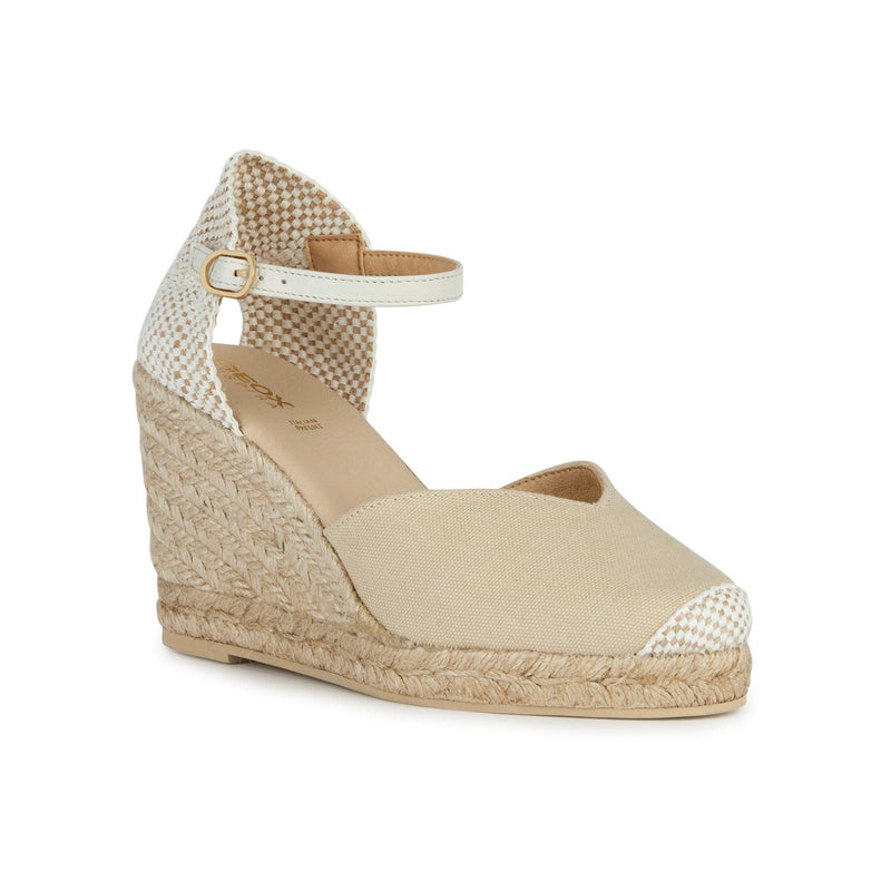 Geox D GELSA Sandalie Leggere Color Sabbia Da Donna