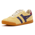 Gola Elan Sneakers Gialle Da Donna In Camoscio