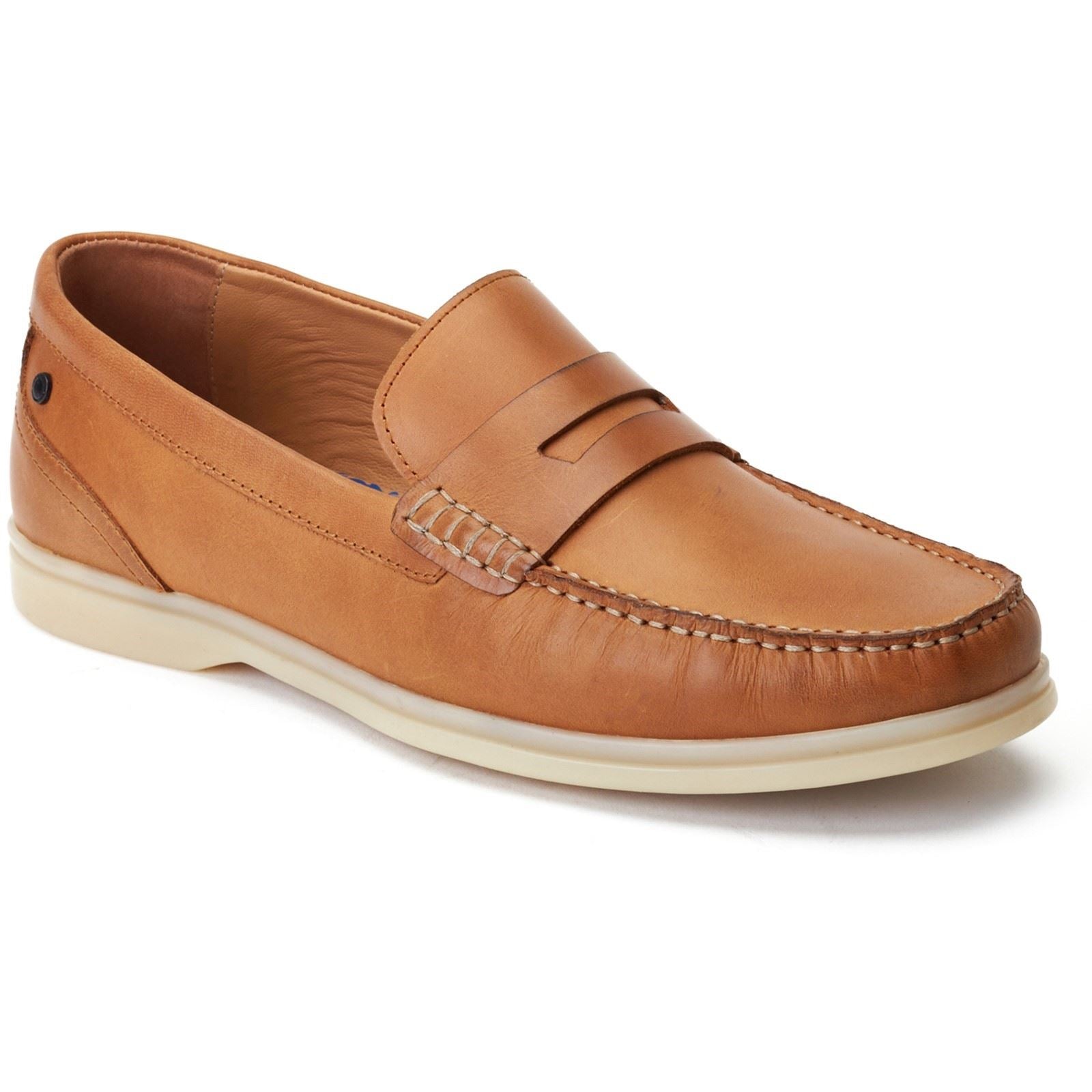 Base London Marlin Scarpe Da Uomo In Pelle Color Cuoio Bruciato