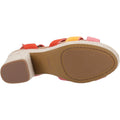 TOMS Majorca Strappy Sandali Da Donna In Pelle Con Fiamma