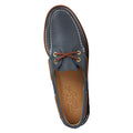 Sperry Gold Cup Authentic Original Scarpe Da Barca In Pelle Blu Scuro Da Uomo