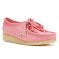 Clarks Originals Wallabee Scarpe Rosa In Camoscio Da Donna