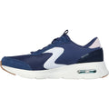 Skechers Skech-Air Court Air Wave Sneakers Da Donna In Pelle Navy/Multi
