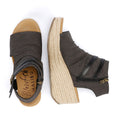 Blowfish Malibu Lacey C-Rope Sandali In Denim Nero Da Donna