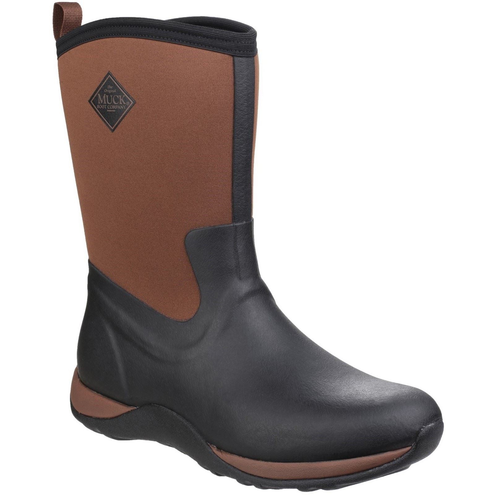 Muck Boots Arctic Weekend Stivali Da Pioggia Neri/Marroni In Gomma