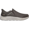 Skechers GO WALK Flex Ojai Scarpe Da Ginnastica Khaki Da Uomo In Tessuto