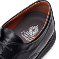 Base London Wing Scarpe Oxford Nere In Pelle Da Uomo