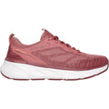 Skechers Edgeride Power Flow Scarpe Da Ginnastica Da Donna In Tessuto Color Malva Scuro