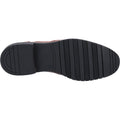 Hush Puppies Santiago Scarpe In Pelle Da Uomo Color Cuoio Con Lacci.