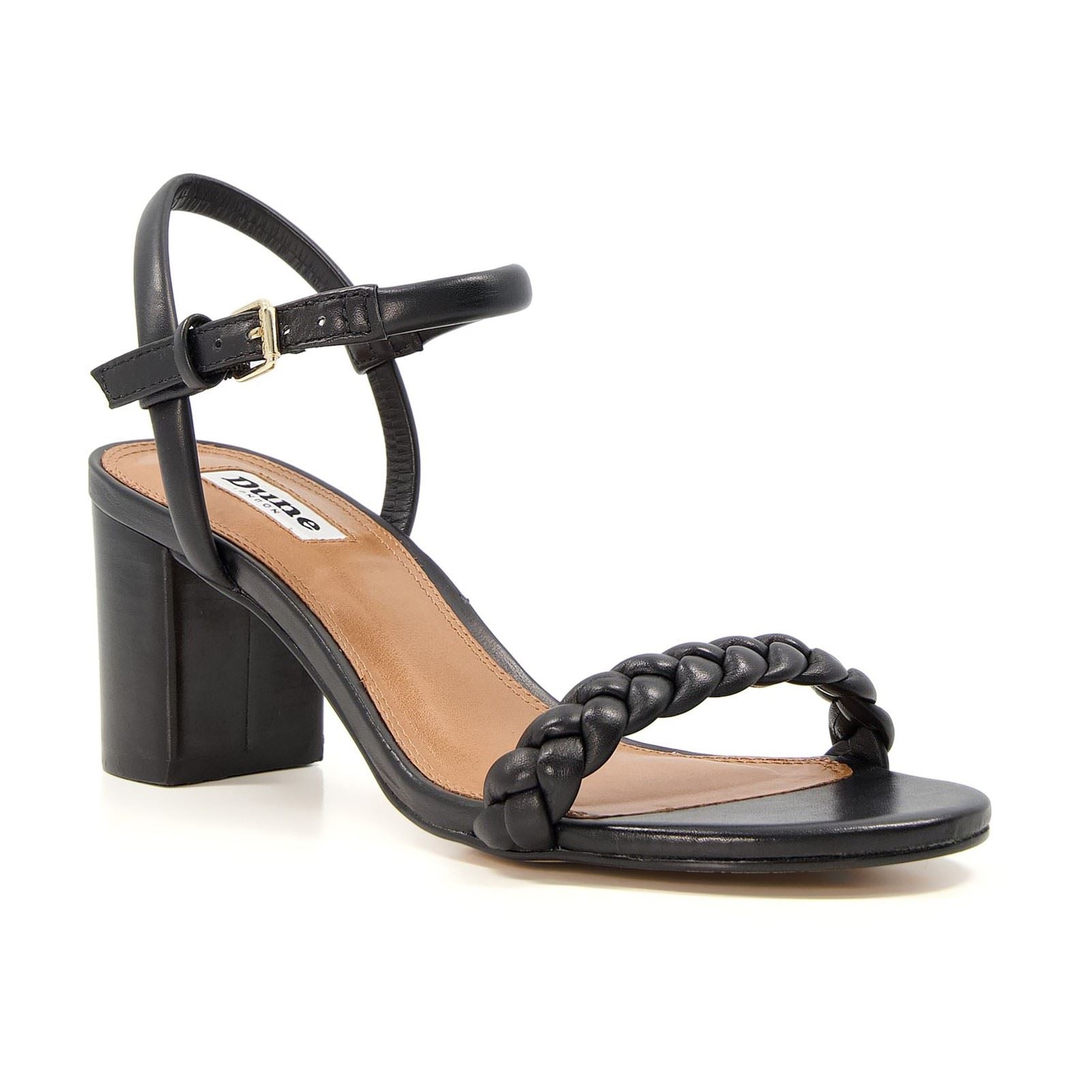 Dune Jaslyn Tacchi Neri In Pelle Da Donna
