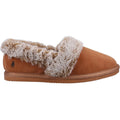 Hush Puppies Ariel Pantofole Da Donna In Camoscio Color Tan
