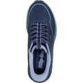 Skechers Switch Back Mist Scarponi Da Trekking Da Donna In Tessuto Blu Scuro