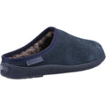 Hush Puppies Ashton Pantofole Uomo In Camoscio Blu Scuro.