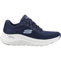 Skechers Arch Fit 2.0 Big League Sneakers Da Donna In Tessuto Blu Scuro