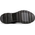 Sperry Duck Float Stivali In Gomma Nera In Pelle