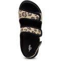 Rocket Dog Balmy Dexter Sandali In Tessuto Da Donna Color Cuoio/Nero