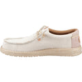 HEYDUDE Wally Coastline Scarpe Da Barca Argento In Tessuto Da Uomo