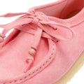 Clarks Originals Wallabee Scarpe Rosa In Camoscio Da Donna