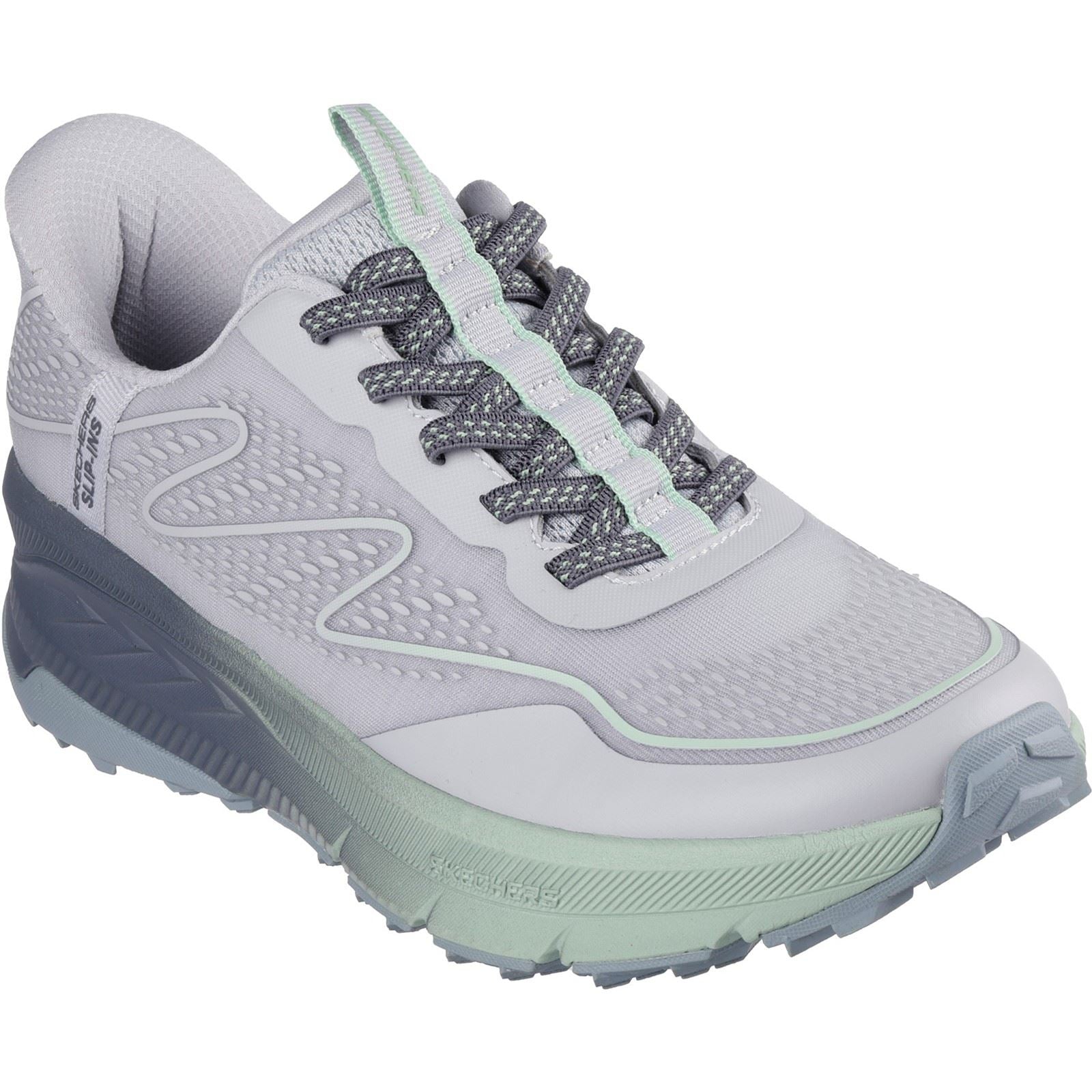 Skechers Switch Back Mist Stivali Da Trekking Grigi/Verdi Da Donna
