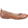 Hush Puppies Janessa Ballerine Piatte Da Donna In Pelle Color Cuoio