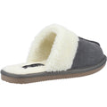 Hush Puppies Arianna Pantofole Grigie Da Donna In Camoscio