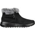 Skechers On-The-Go Joy First Glance Stivali In Pelle Nera/Grigia Da Donna
