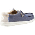 HEYDUDE Wally Coastline Scarpe Da Barca In Tessuto Blu Scuro Da Uomo
