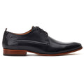 Base London Gambino Excel Scarpe Stringate Nere In Pelle Da Uomo