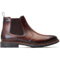 Base London Bloom Stivali Da Uomo In Pelle Marrone Bruciata
