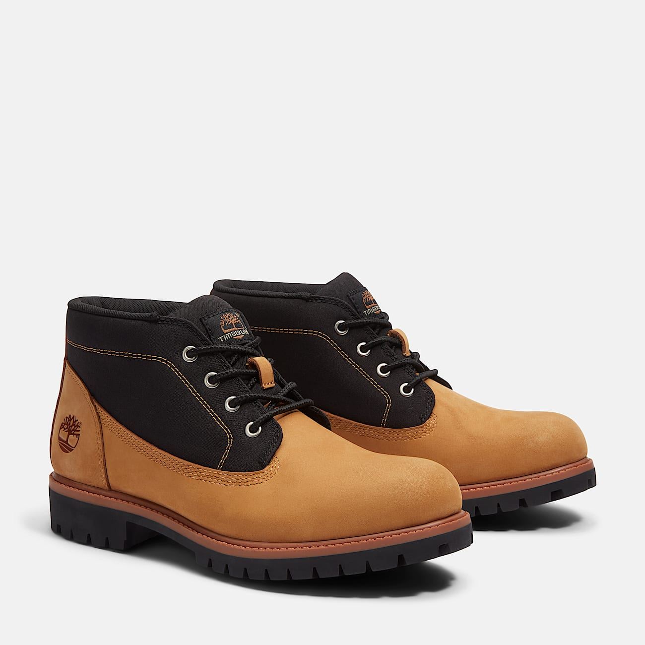 Timberland Mid Lace Chukka Workwear II Stivali In Pelle Gialli Da Uomo