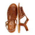 Tower London Hurache Sandali Da Donna In Pelle Marrone