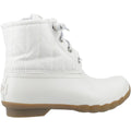 Sperry Saltwater SeaCycled RPET Stivali Da Pioggia Avorio In Sintetico