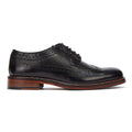 Ben Sherman Archie Brogue Scarpe Stringate In Pelle Da Uomo Nere