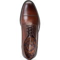 Base London Magnus Scarpe Oxford Marrone Bruciate Da Uomo In Pelle