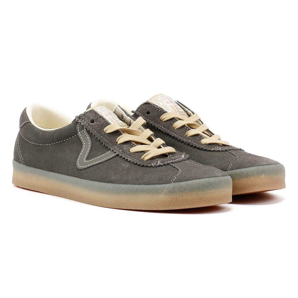 Vans Sport Low Crepe Sneakers Grigi In Camoscio