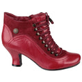 Hush Puppies Vivianna Stivali Rossi Da Donna In Pelle
