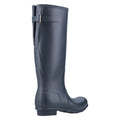 Hunter Original Tall Back Adjustable Stivali Di Gomma Da Donna Blu Scuro