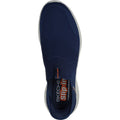 Skechers Ultra Flex 3.0 Smooth Step Sneakers Da Uomo In Tessuto Blu Scuro