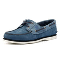 Timberland Classic 2 Eye Scarpe Stringate Blu In Pelle Da Uomo