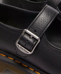 Dr. Martens Elphie Mary Jane Virginia Scarpe Nere Da Donna In Pelle